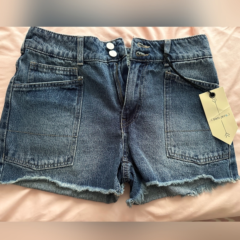 Denim Blue Jean Shorts